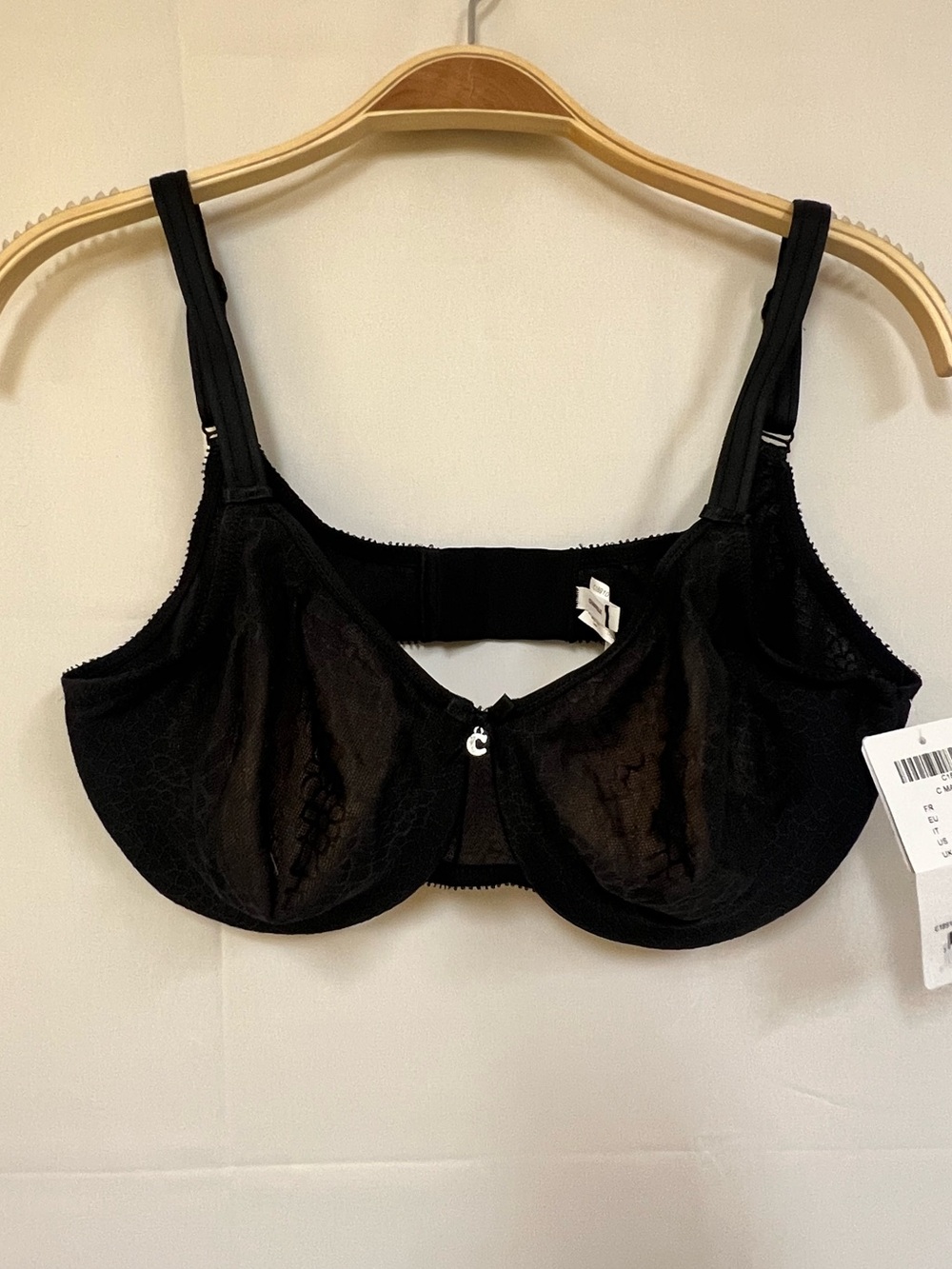 NEW Chantelle magnifique bra black 36 D